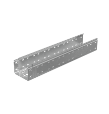 Лоток перф. 100х150х0,8 L3000 мм "Быстрый монтаж ПЛЮС" HD  LPplus100-150-0.8-3000 HD   КМ-профиль