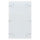 Щит комбинированный "Unix" белая дверь (2х18 модулей + 1 монтажная плата) IP41 EKF PROxima  ux-2x18+1m-nw  EKF