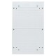 Щит комбинированный "Unix" белая дверь (2х18 модулей + 1 монтажная плата) IP41 EKF PROxima  ux-2x18+1m-nw  EKF