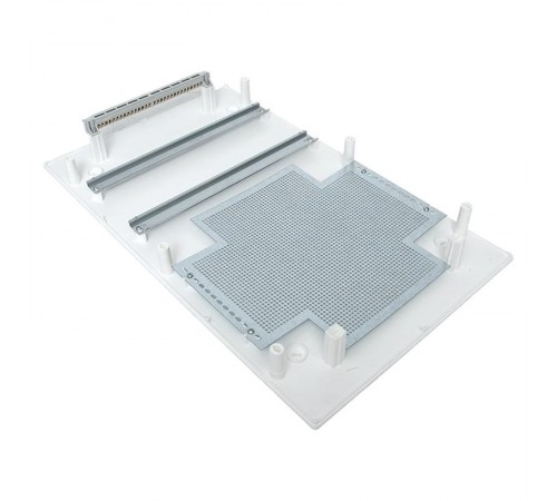 Щит комбинированный "Unix" белая дверь (2х18 модулей + 1 монтажная плата) IP41 EKF PROxima  ux-2x18+1m-nw  EKF