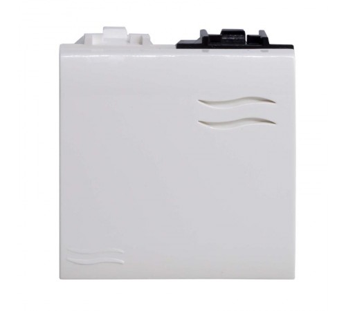 Brava белый Выключатель 16А 2 мод.  76002B  DKC