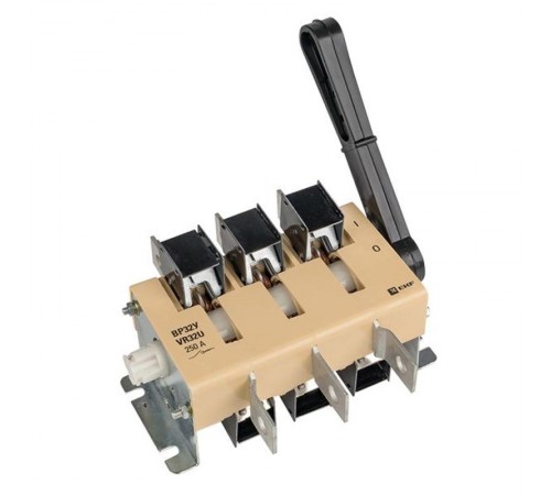 Выключатель-разъединитель ВР32У-35А31220 250А, 1 направление с д/г камерами, несъемная левая/правая рукоятка EKF MAXima PROxima  uvr32-35a31220  EKF