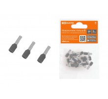 Наконечник-гильза Е4009 4мм2 с изолированным фланцем (20шт)  SQ0568-0042  TDM