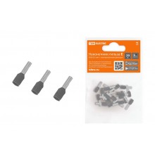 Наконечник-гильза Е4009 4мм2 с изолированным фланцем (20шт)  SQ0568-0042  TDM