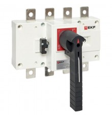 Рубильник-выключатель 250A 4P c рукояткой управления для прямой установки PowerSwitch  psds-250-4  EKF
