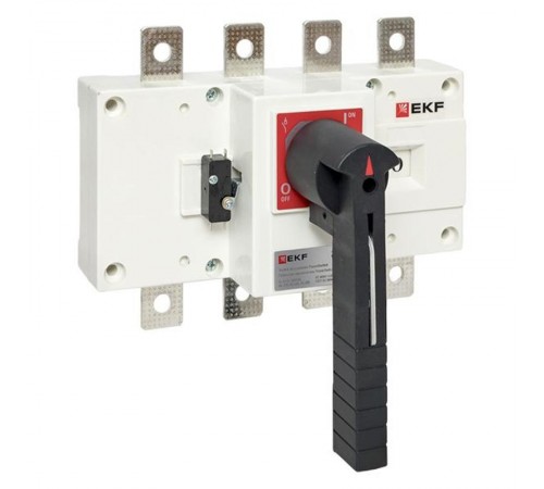 Рубильник-выключатель 250A 4P c рукояткой управления для прямой установки PowerSwitch  psds-250-4  EKF