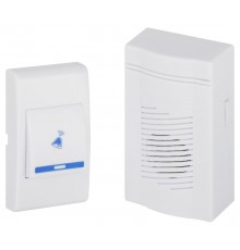 Звонок дверной A05 беспроводной, белый  Б0053279  ЭРА