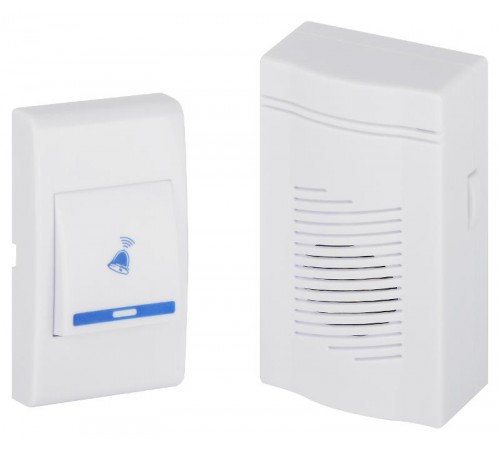 Звонок дверной A05 беспроводной, белый  Б0053279  ЭРА