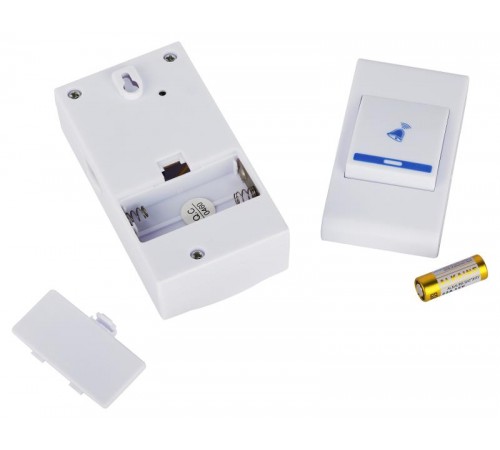 Звонок дверной A05 беспроводной, белый  Б0053279  ЭРА