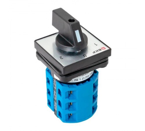 Переключатель кулачковый ПК-1-23 25А 3P "1-0-2" IP65  pk-1-23-25-65  EKF