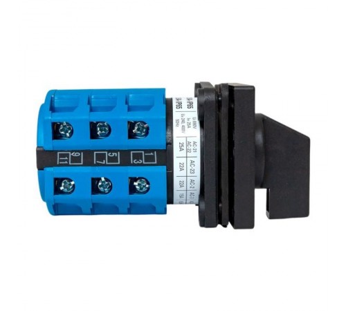 Переключатель кулачковый ПК-1-23 25А 3P "1-0-2" IP65  pk-1-23-25-65  EKF