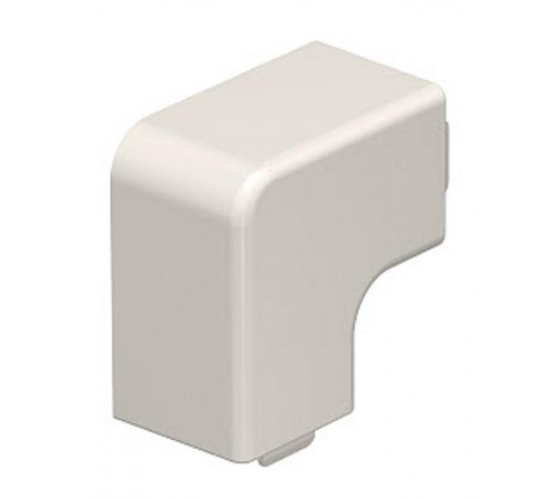 Крышка плоского угла кабельного канала WDK 25x25 мм (ПВХ,кремовый) (WDK HF25025CW)  6161235  OBO Bettermann