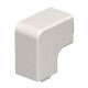 Крышка плоского угла кабельного канала WDK 25x25 мм (ПВХ,кремовый) (WDK HF25025CW)  6161235  OBO Bettermann