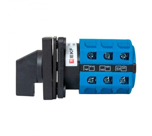 Переключатель кулачковый ПК-1-23 25А 3P "1-0-2" IP65  pk-1-23-25-65  EKF