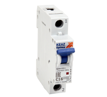 Выключатель автоматический модульный OptiDin BM63-1C10-15-УХЛ3-АЭС  367654  КЭАЗ