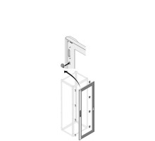 Дверь со стеклом IP40,H=1800 мм;W=750 мм1STQ009397A0000  ABB