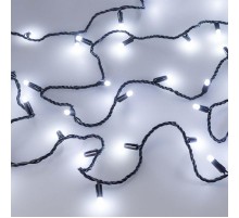 Светодиодная гирлянда ARD-STRING-CLASSIC-1000-BLACK-100LED-MILK-PULSE White (230V, 7W) (Ardecoled, IP65)  031652  Arlight