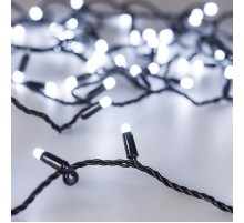 Светодиодная гирлянда ARD-STRING-CLASSIC-10000-BLACK-100LED-MILK-STD White (230V, 7W) (Ardecoled, IP65)  031206  Arlight