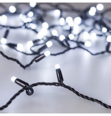 Светодиодная гирлянда ARD-STRING-CLASSIC-10000-BLACK-100LED-MILK-STD White (230V, 7W) (Ardecoled, IP65)  031206  Arlight