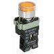 Кнопка управления LAY5-BW3561 с подсветкой желтый 1з   BBT50-BW-K05  IEK