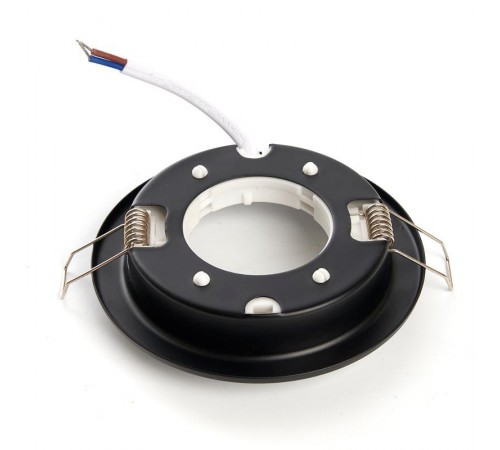 Светильник потолочный встраиваемый, 20W 230V GX53, черный матовый без лампы, DL53  41702  FERON