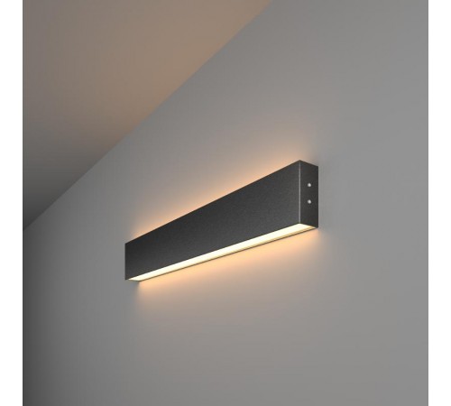 Светильник светодиодный накладной линейный двусторонний 53см 20W 3000K черная шагрень (101-100-40-53)  a042923  Elektrostandard