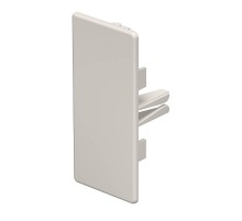 Торцевая заглушка кабельного канала WDK 40x90 мм (ПВХ,кремовый) (WDK HE40090CW)  6162614  OBO Bettermann