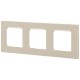 Рамка для розеток и выключателей  Серия 12 12-5203-02 на 3 поста, Классик, слоновая кость  Б0067732  ЭРА