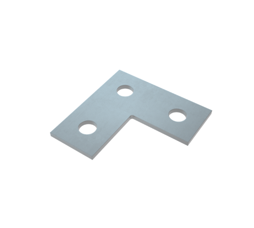 Соединительная пластина L-образная (3 отверстия) HD  USL HD  КМ-профиль