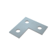 Соединительная пластина L-образная (3 отверстия) HD  USL HD  КМ-профиль