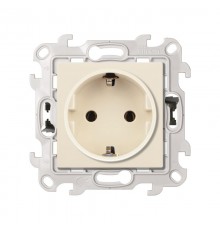 Simon 24 Сл. кость Розетка 2К+З  Push&Go  2420434-031  Simon