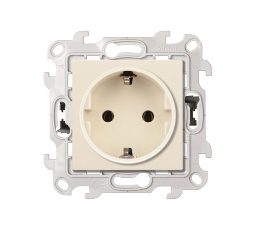 Simon 24 Сл. кость Розетка 2К+З  Push&Go  2420434-031  Simon