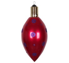 Елочная фигура "Клубничка" 40 см, цвет бордовый  502-292  NEON-NIGHT