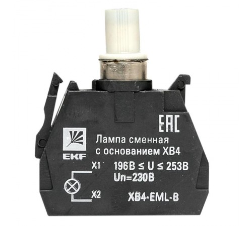 Лампа сменная c основанием XB4 синяя 230В EKF PROxima    XB4-EML-B   EKF 