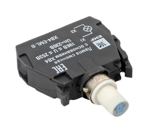 Лампа сменная c основанием XB4 синяя 230В EKF PROxima    XB4-EML-B   EKF 