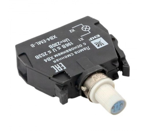 Лампа сменная c основанием XB4 синяя 230В EKF PROxima    XB4-EML-B   EKF 