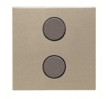 SR-2-N2CV Центральная плата 2-кнопочная free@home, Zenit, шампань  SR-2-N2CV   2CLA222620N1902  ABB