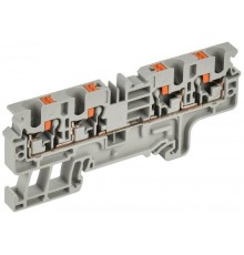 Колодка клеммная CP-MC 4 вывода 4мм2 серая  YCT22-00-4-K03-004  IEK