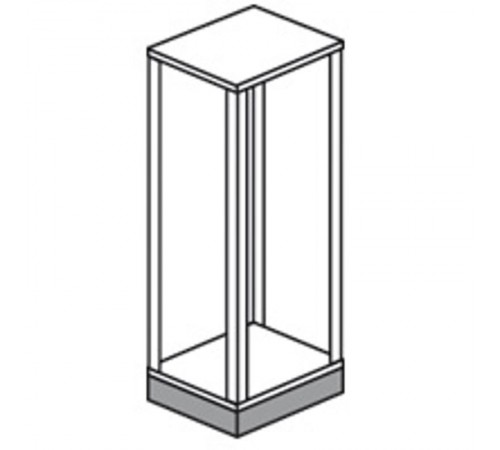 Цоколь совмещенный - XL3 4000 - высота 100 мм - 975 x 725 мм  020518  Legrand