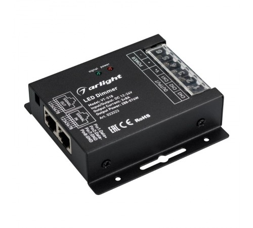 Диммер VT-S18-3x8A (12-24V, ПДУ Стик 12кн, RF)  023323  Arlight