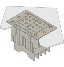 Блок TF-E-VA Клеммный для цепей напряжения, не размыкаемый, монтаж в панель, зажим под болт  1SNA166745R0000  TE
