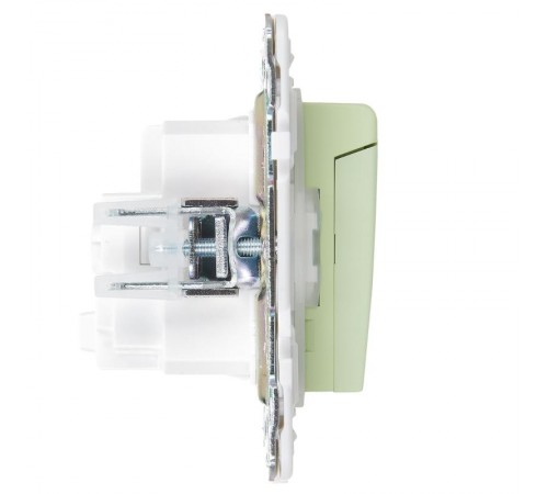 SKANDY Розетка з/к/ш кр. 16А IP44 SK-R11M мятный  SK-R16-16-44-K06  IEK