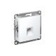 AtlasDesign Белый Розетка телефонная RJ11, механизм  ATN000181  SE