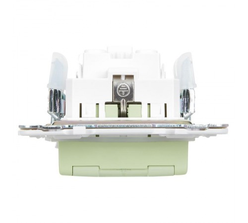 SKANDY Розетка з/к/ш кр. 16А IP44 SK-R11M мятный  SK-R16-16-44-K06  IEK