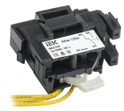 Контакт аварийный АКм-125е (АКм-32) MASTER эл. р. IEK  SVA11D-AK-1-02  IEK
