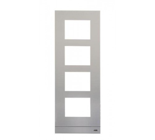 Рамка станции вызова, размер 1/4, серебристый51024CF-A ABB