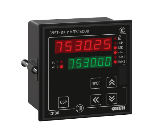 Счетчик импульсов микропроцессорный СИ30-24.Щ1.С  37704  ОВЕН