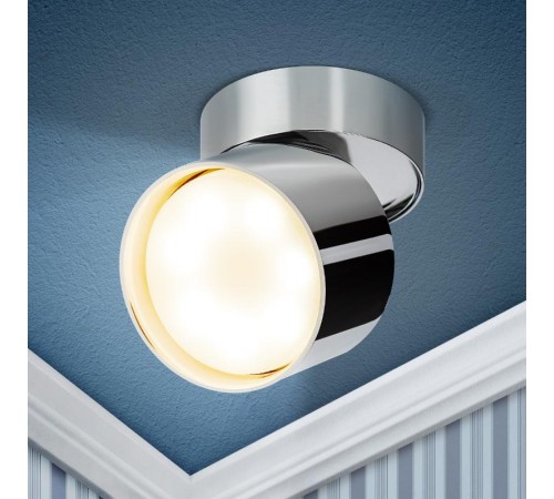 Светильник накладной подсветка OL12 GX53 CH под GX53 (40/960)  Б0049030  ЭРА