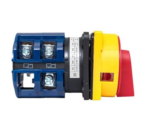 Переключатель кулачковый ПК-1-13 63А 3P "0-1" с блокировкой IP65  PROxima pk-1-13-63-a65 EKF