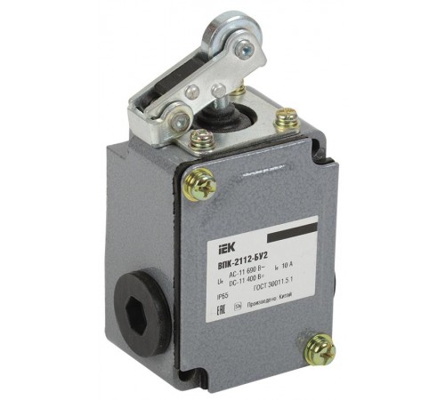 ВПК-2112-БУ2, рычаг с роликом, IP65,   KV-1-2112-1  IEK